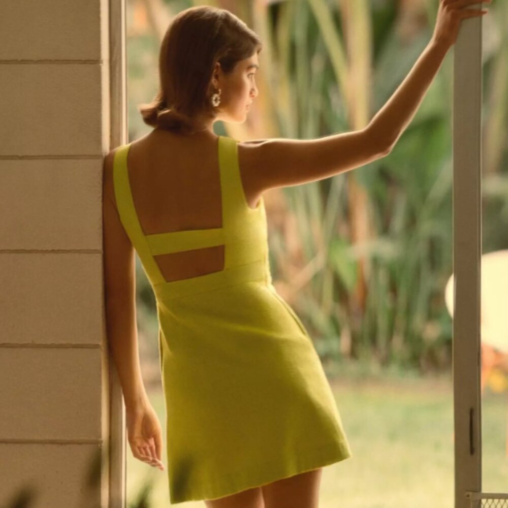 Maeve Sleeveless Scoop-Neck Mini Dress